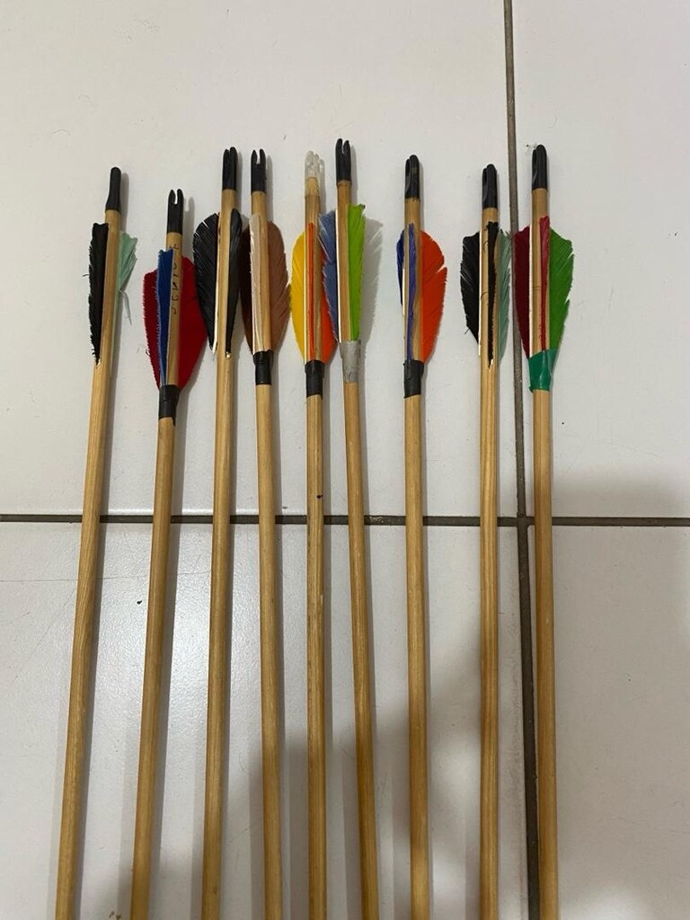 okçuluk okçu yay çubuğu 9 adet 1.sınıf kaliteli - 3