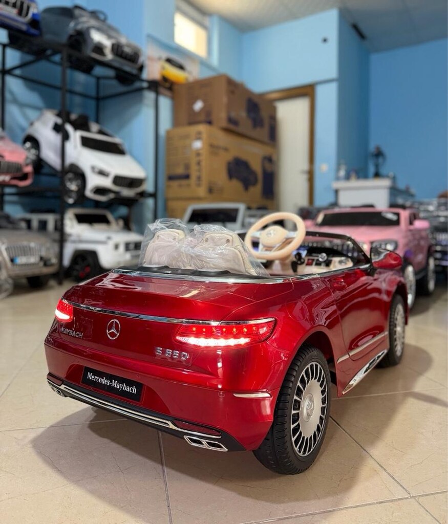 Akülü Araba Tabletli Mercedes Maybach - 8