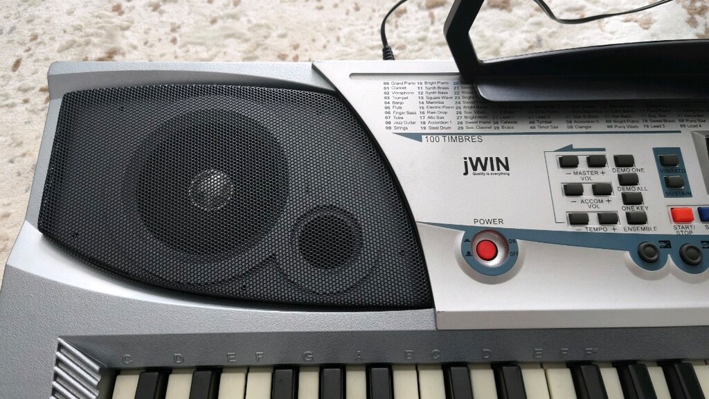 Jwin MK 1254 elektronik klavye - 2