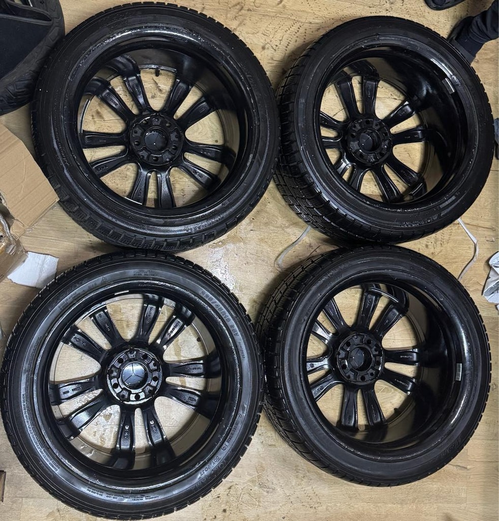 Mercedes jant lastik takimi sifir ayarinda 5x112 18 inç - 6