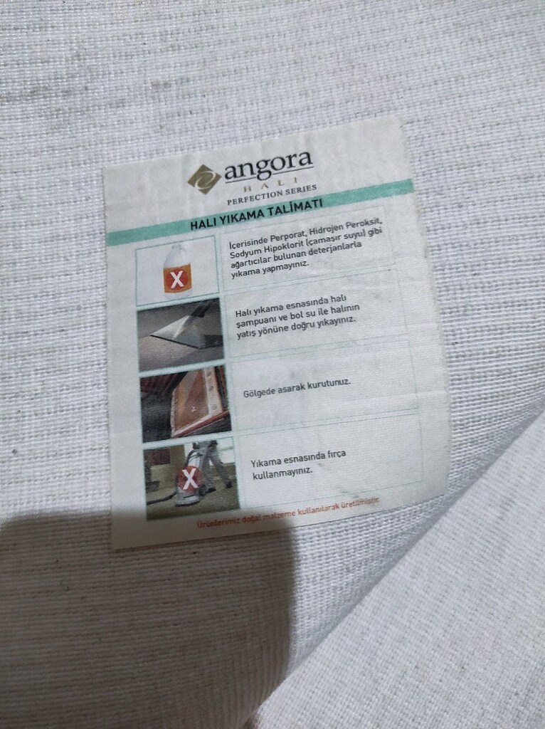 Angora Touch Beyaz halı - 14