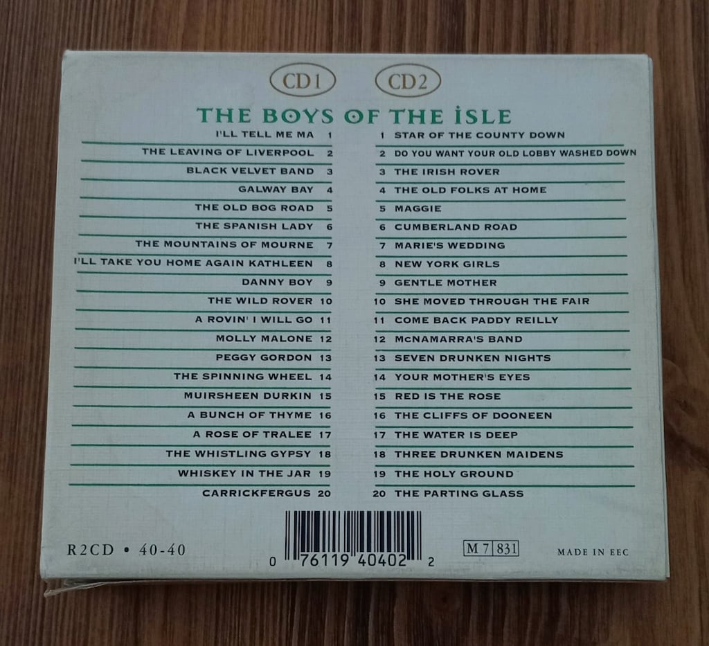 Classic Songs of Ireland - Orjinal 2’li CD Seti - 2