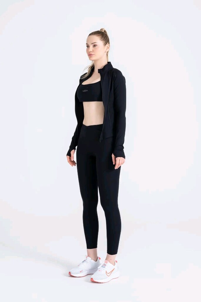 orjinal sporcu tayt hirka crop sort atlet - 12