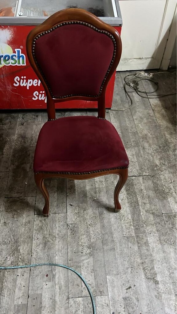 Dööşemeli ağaç sandalye - 3