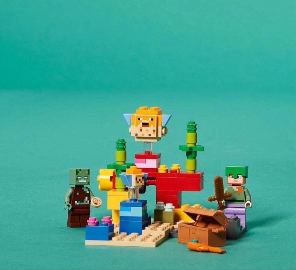 Lego Minecraft Mercan Kayalığı - 6