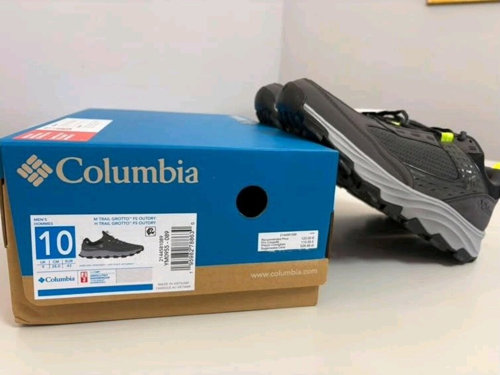 Columbia M Trail Grotto FS OutDry erkek outdoor orjinal ayakkabı. - 7