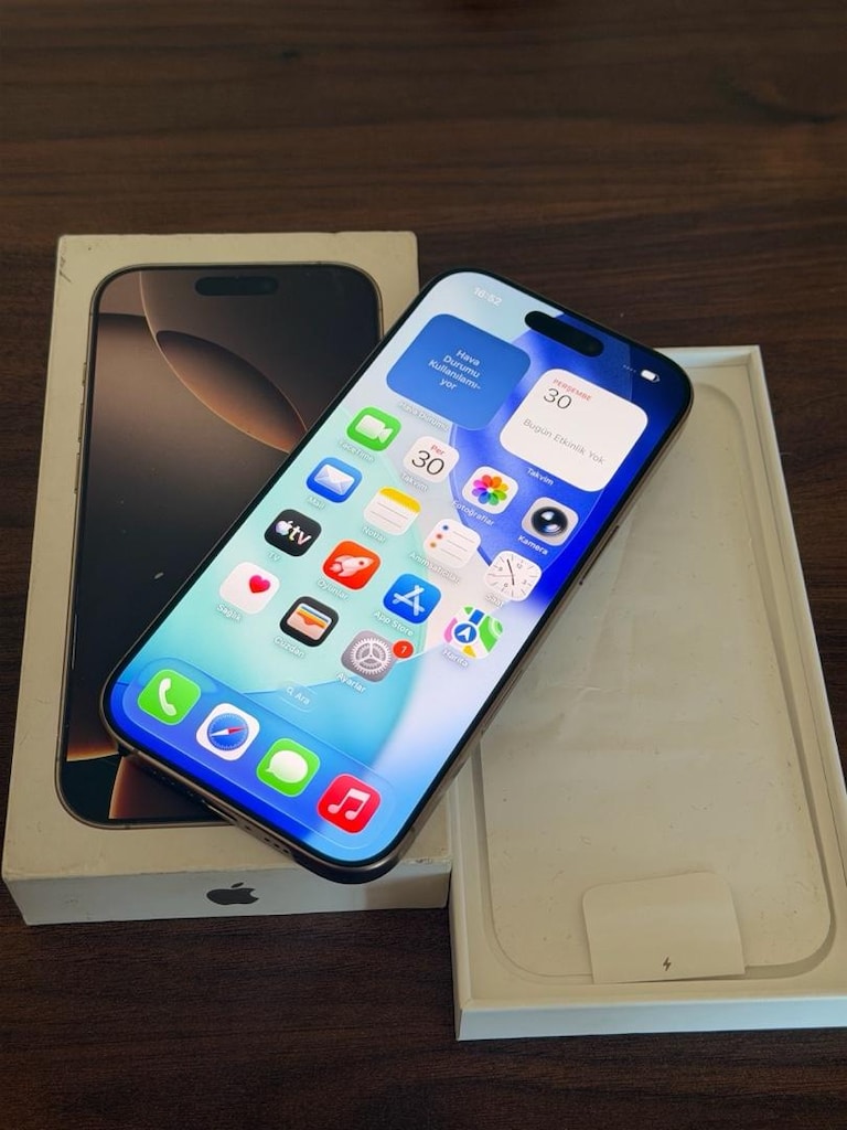APPLE İPHONE 16 PRO YD SIFIR GİBİ HATASIZ KUTULU SORUNSUZ PROBLEMSİZ - 4