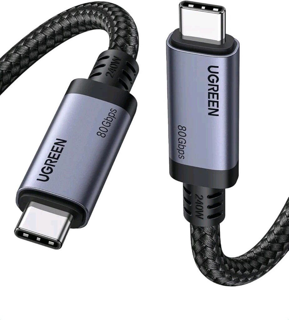 ugreen 240w 80GB thunderbolt 5kablo - 2