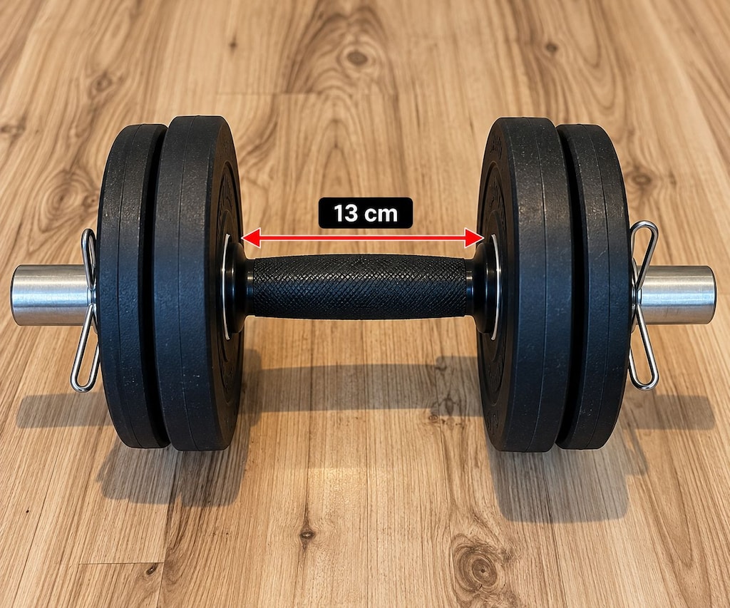 20 KG Ayarlanabilir Dambıl Seti – 2.5 KG Plakalar - 4