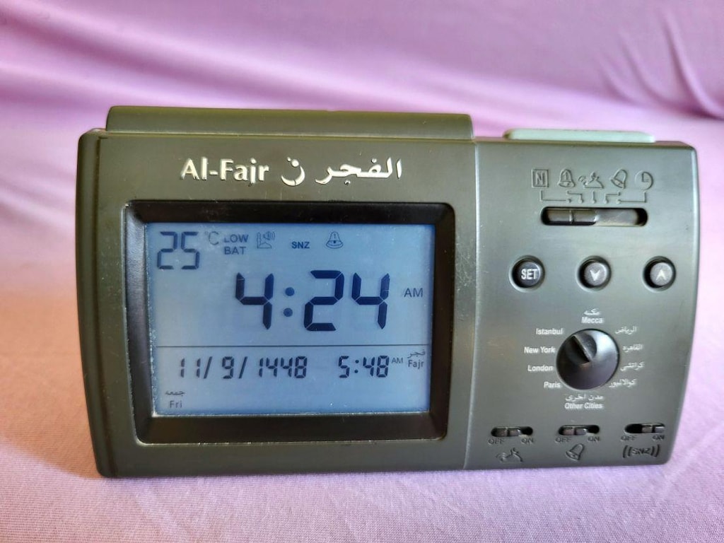 Ezan Okuyan Dijital Ezan Saati - 7