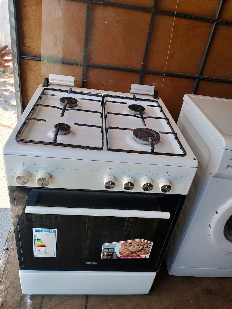 Simfer doğalgazlı tam boy fırın yer bahçelievler nakliye kurulum dağil - 6