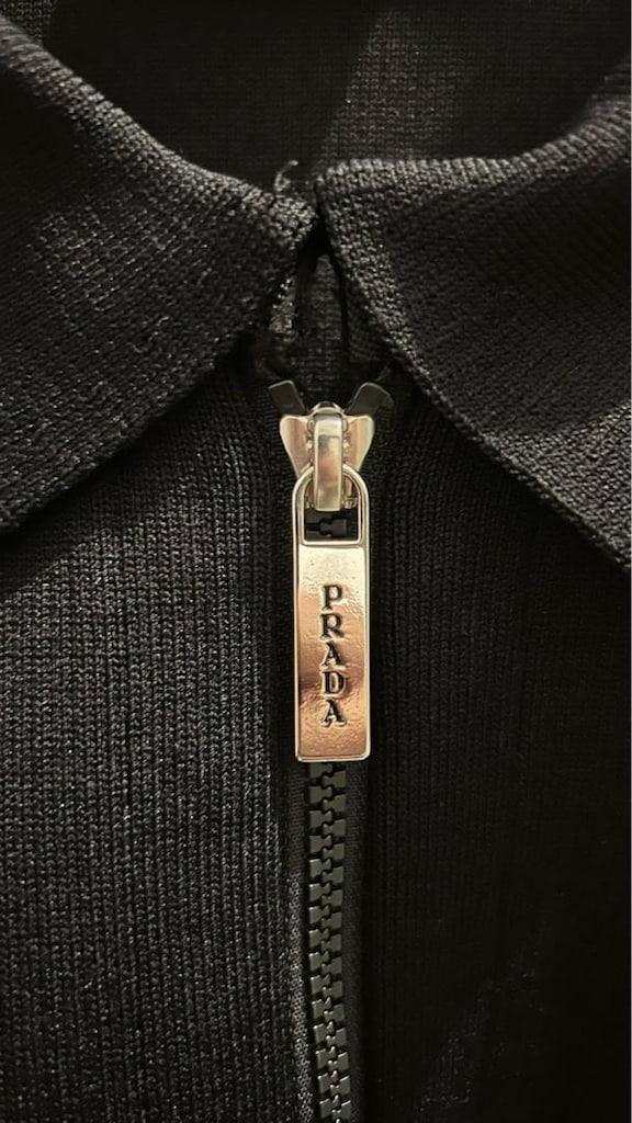 Siyah Prada Ceket - 3