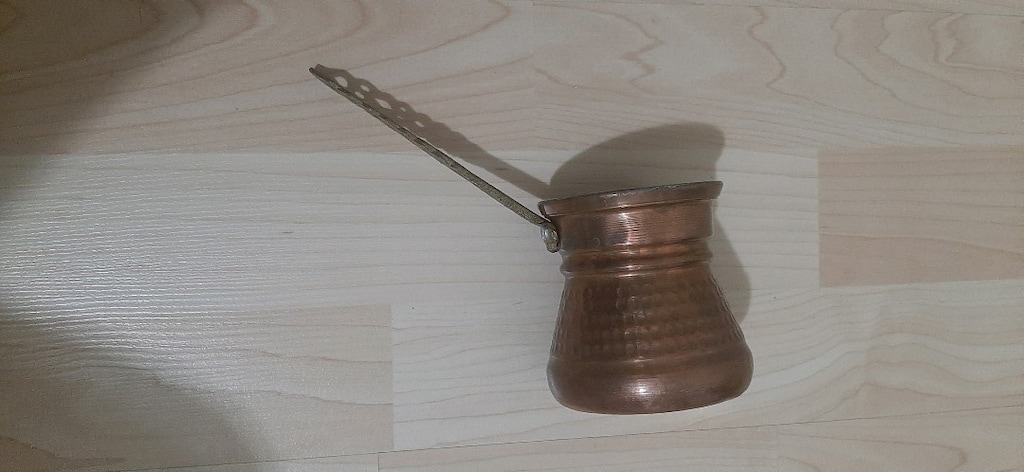 Kahramanmaraş Dövme Bakır Cezve - 3