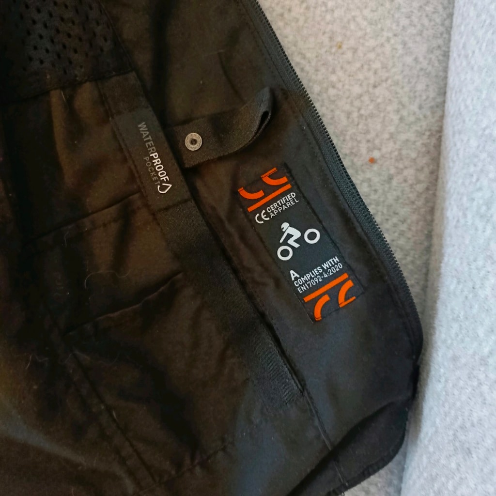 SHIMA Yazlık File Motosiklet Montu 3XL – Level 2 Sırt Korumalı - 7