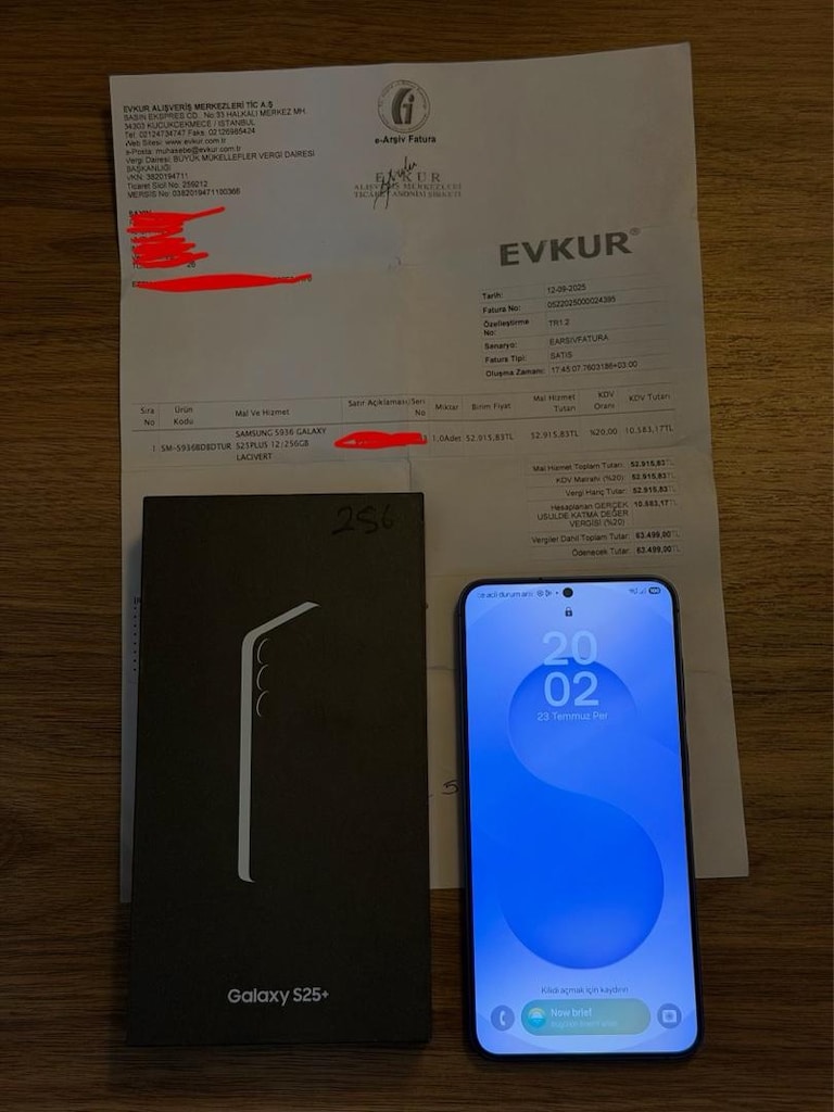 Samsung Galaxy S25PLUS 12 /256GB 14 AY Garantili Sıfırdan Farksız - 3