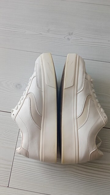Pull & Bear Beyaz Kalın Taban Sneaker / Spor Ayakkabı - 38 Numara