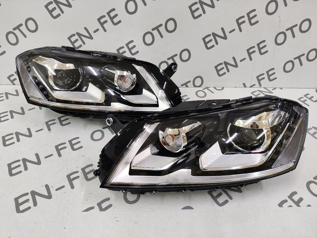 VW PASSAT B7 SAĞ XENON LEDLİ DOLU FAR SIFIR 2010 -2014 - 2