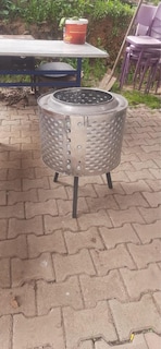 ateş çukuru şömine kamp sobası mangal barbekü - 3