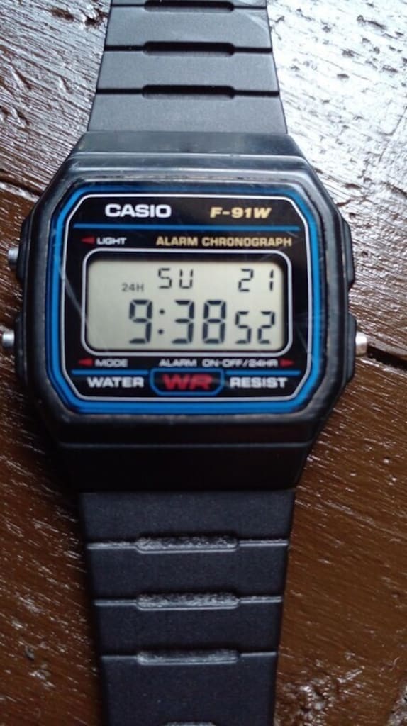 CASİO F-91W SAAT - 2