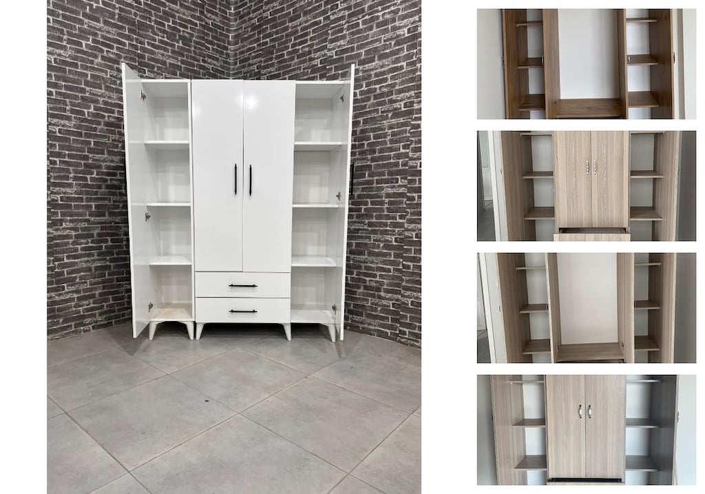 4 kapaklı elbise dolabı muqzqvzlem - 3