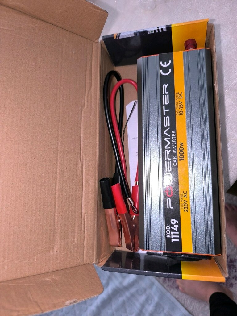 SIFIR YENİ ÜRÜN 11149 MP POWER MASTER DC 12 VOLT U 220VOLTA CEVİRİR 10 - 4