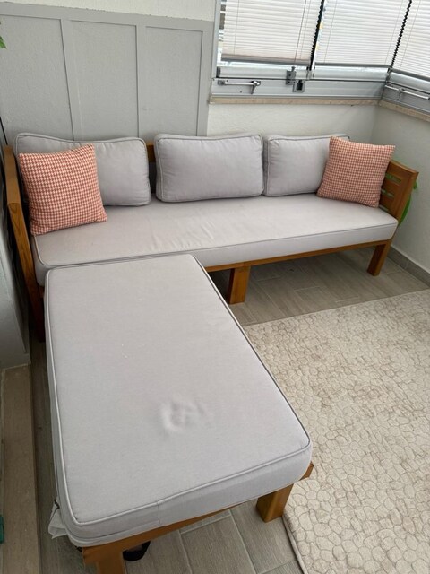 ahşap balkon takımı