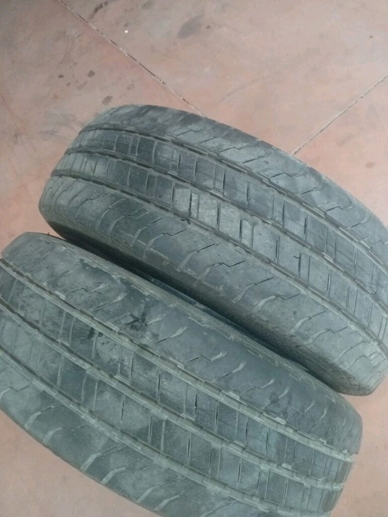 2 adet çıkma 195/60R 16 C sıfır gibi lastikler - 5