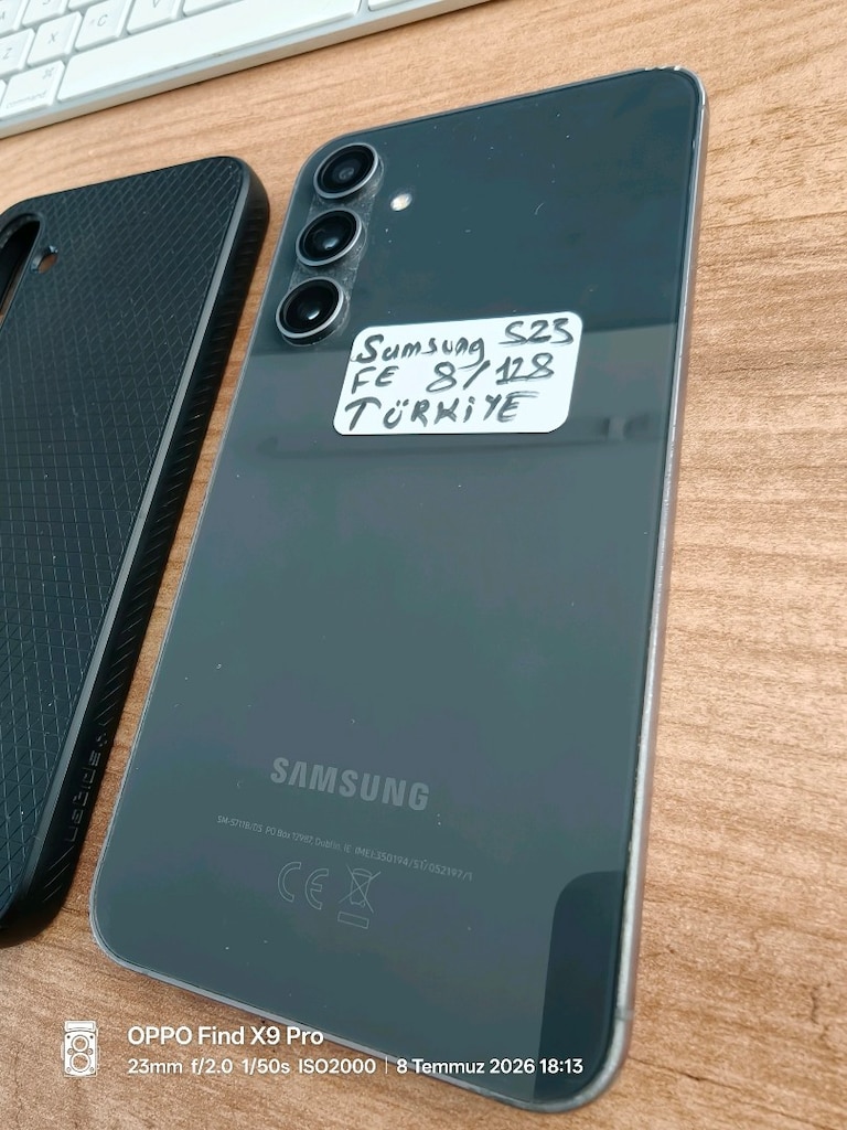 Samsung S23 FE 8/128 GB Türkiye Cihaz Kozmetik 10/9 Kaçmaz - 2