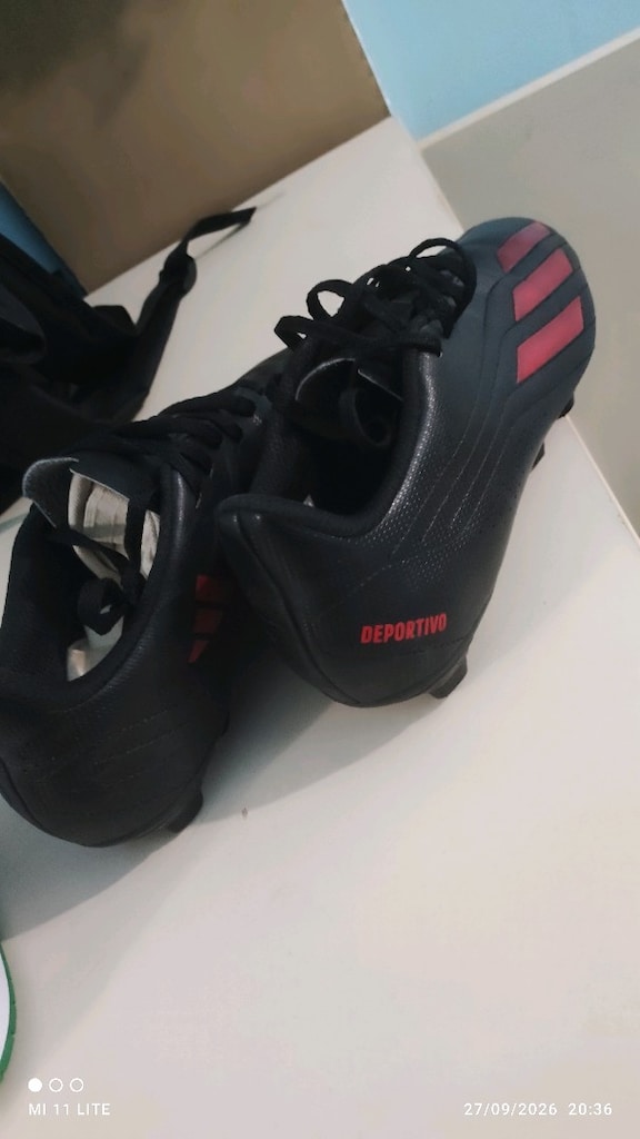 Temiz Adidas Deportivo Krampon / Halı Saha - 42 Numara - 4