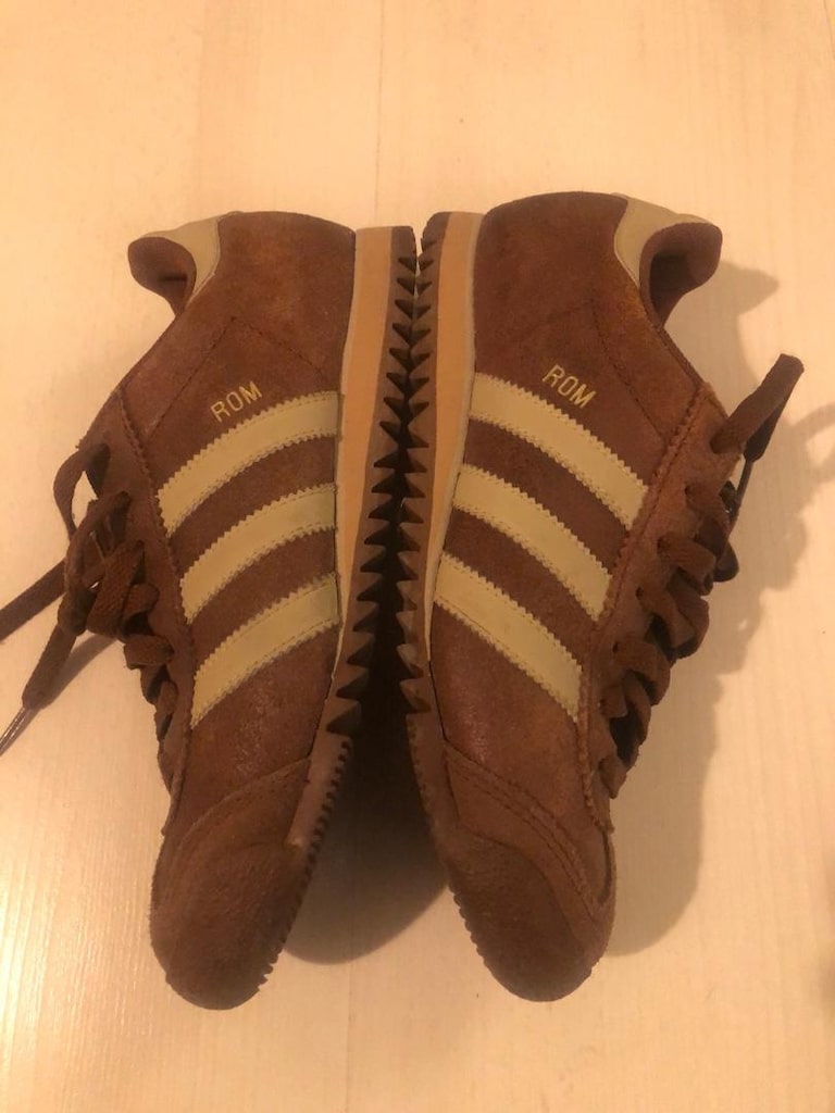 Orjinal Adidas Kahverengi Rom Byn Spor Ayakkabı - 3