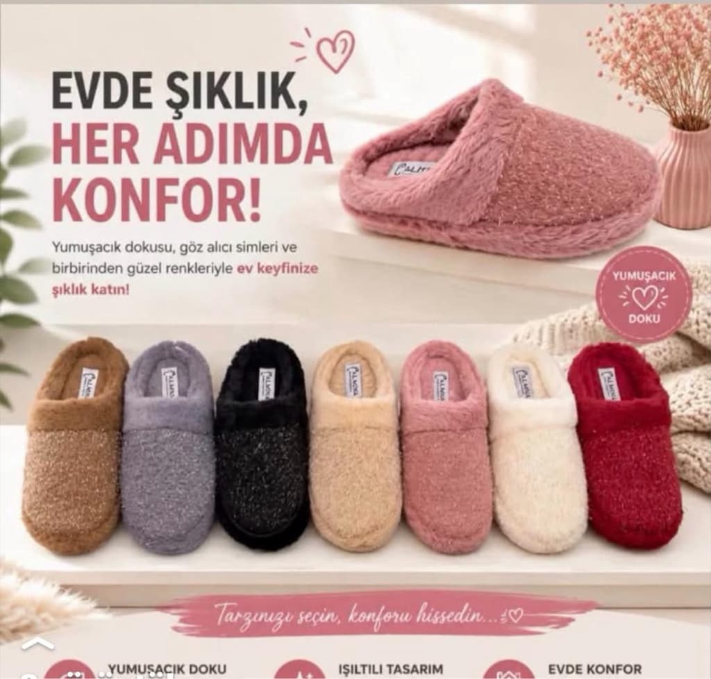 TOPTAN EV TERLİK - 2