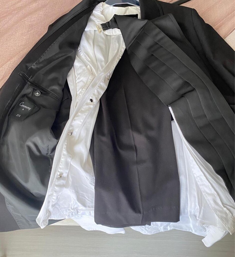 D’S Damat Erkek Takım Damatlık Smokin Slim Fit Siyah - 7