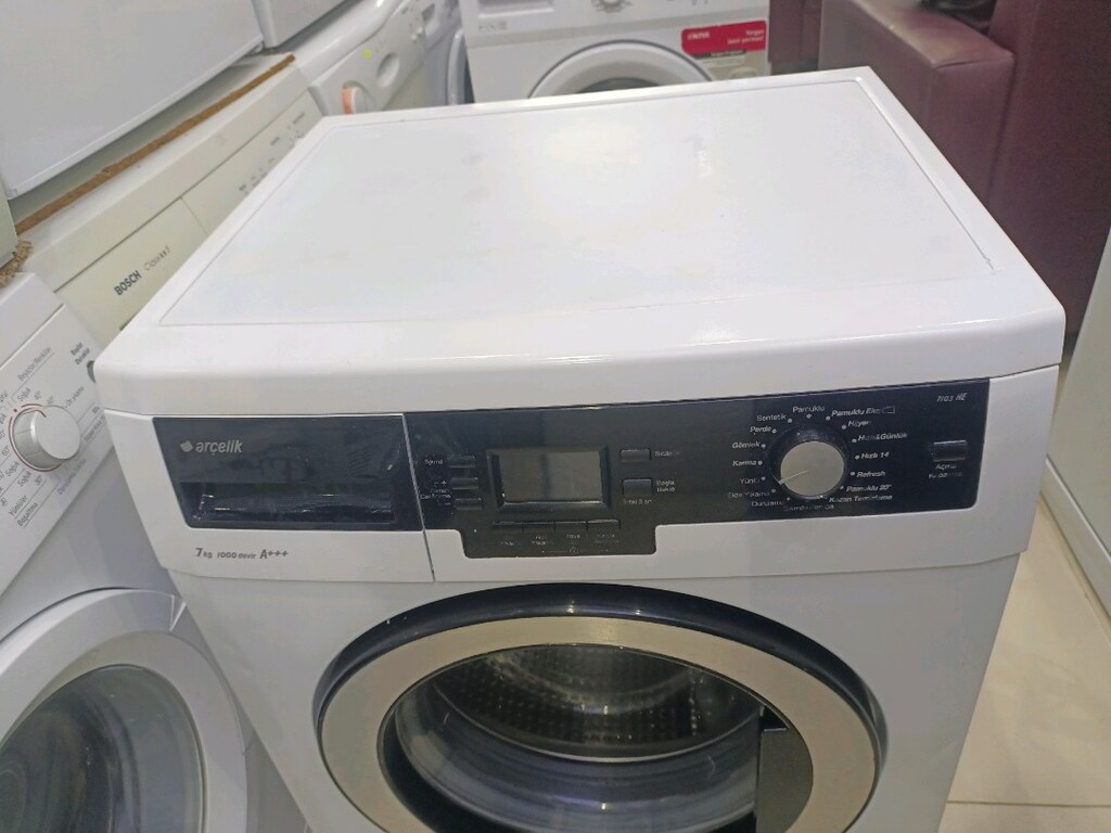 Arçelik 7 kg 1000 devir tertemiz sorunsuz Çamaşır Makinesi - 9
