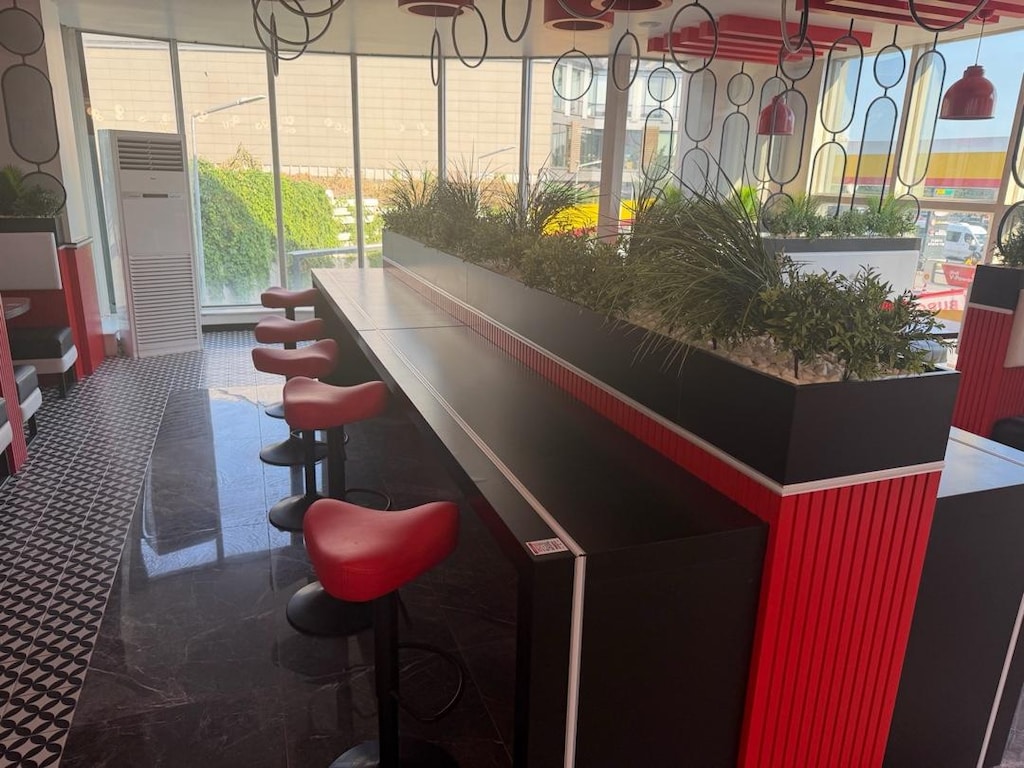 baklava ve burger restaurant malzemeleri