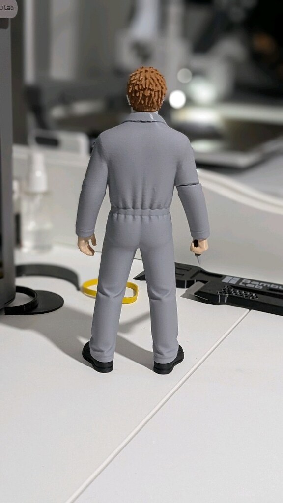 Michael Myers Figür 3D baskılab_ankara - 3
