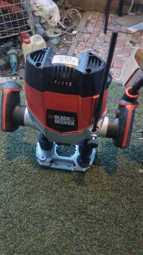 blackdecker çift kol freze - 4