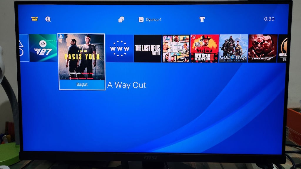 PS4 1 TB, FC 27 Dahil 16 Oyunlu, Çift Kollu, Bakımlı Sorunsuz Tertemiz - 14