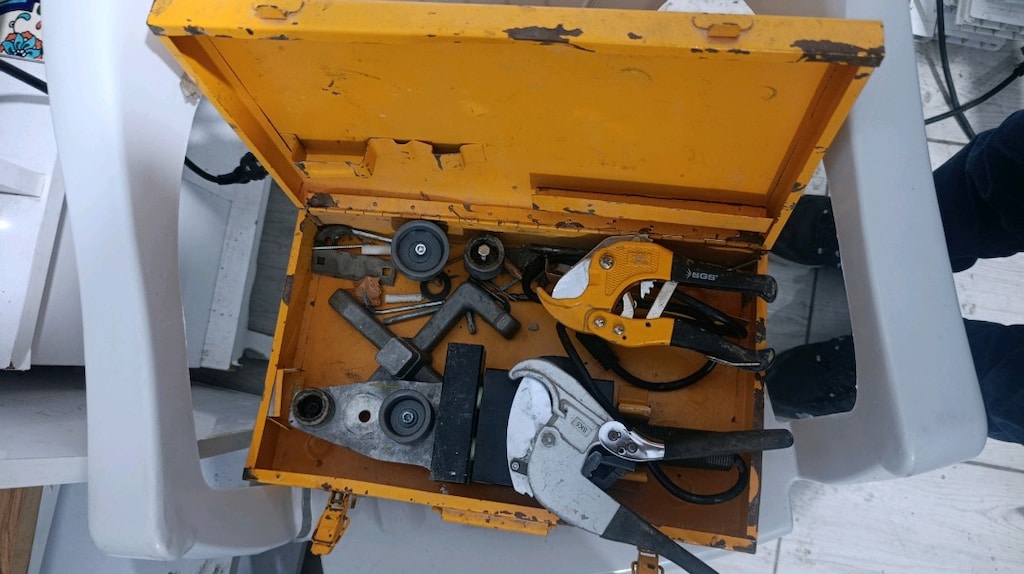 SGS PPRC Plastik Boru Kaynak Makinesi Seti (Makaslı & Çantalı) - 4
