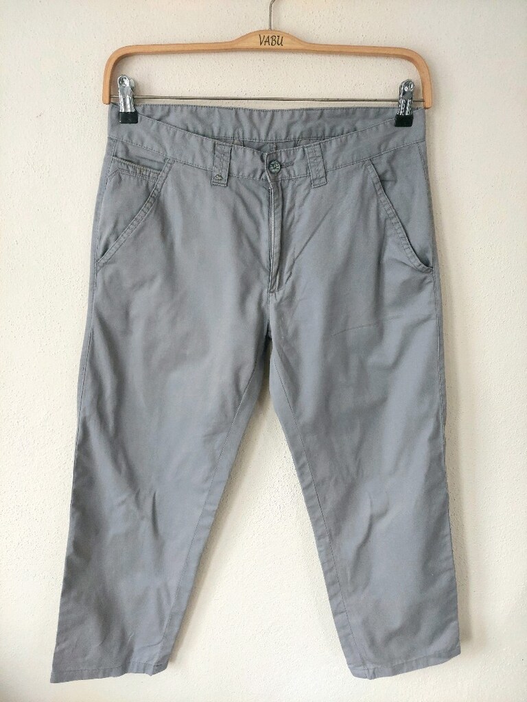 DEFACTO erkek gri ince chino pantolon 30/30 beden