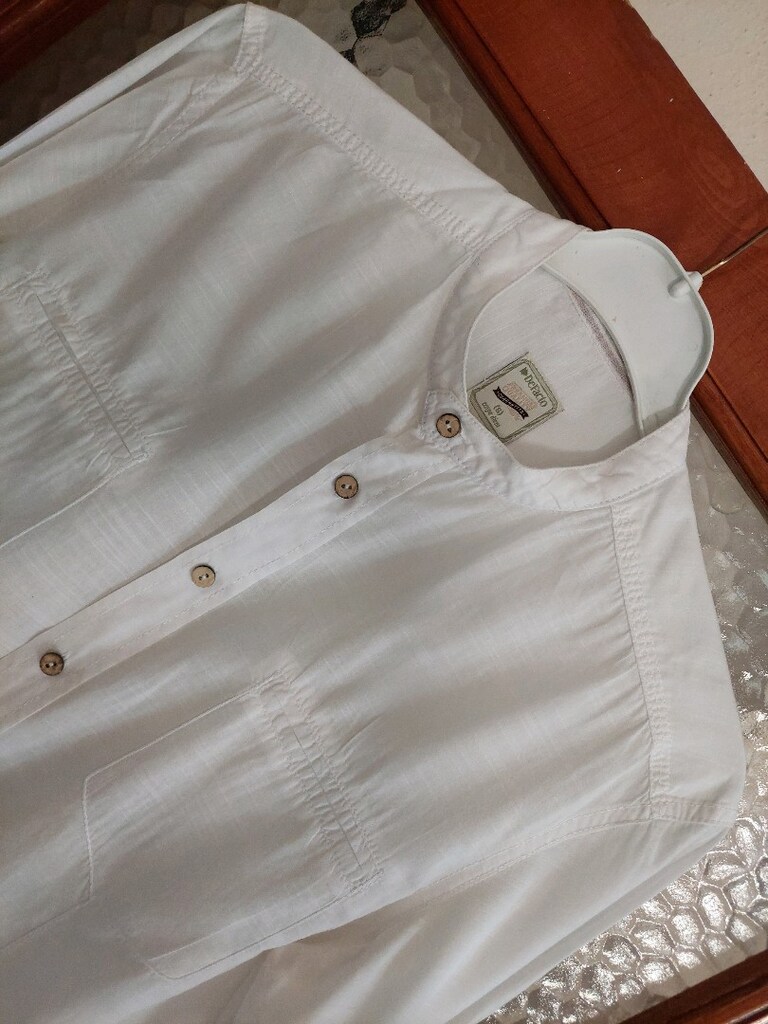 Defacto erkek keten model ince gömlek - 8