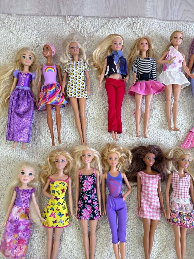 toplu Barbie bebek - 6