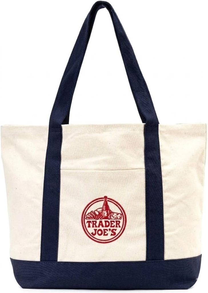 Trader Joe's Canvas Tote Bag-SON 3 adet! - 2