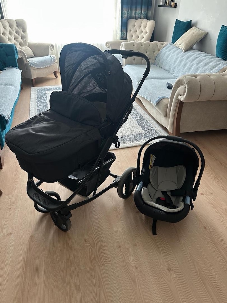 çift yönlü kullanım bebek arabası - 4