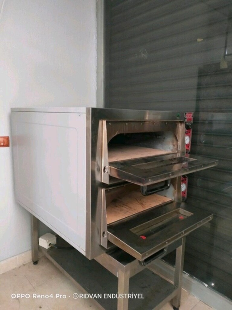 pizza fırını elektrikli taş tavan fırın poğaça börek boyoz baklava frn - 8