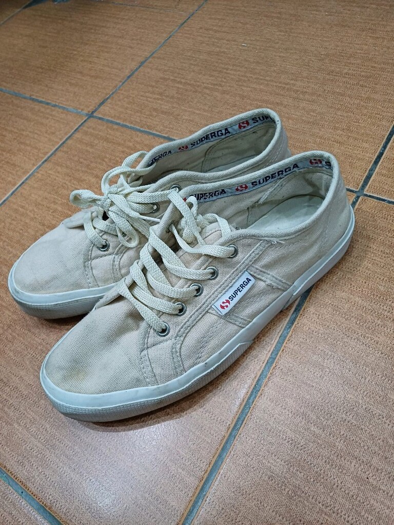 Superga Bej Spor Ayakkabı