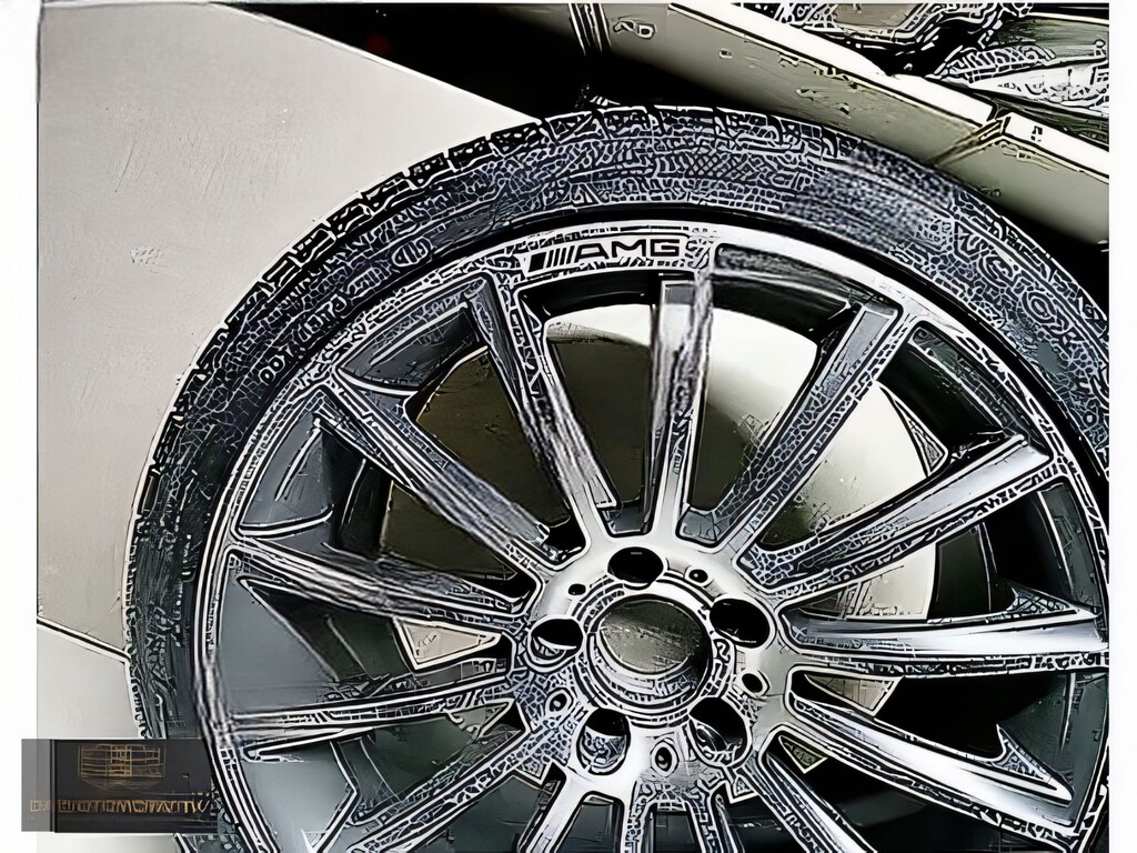 8 İNC AMG MERCEDES JANTI ORJİNAL - 2