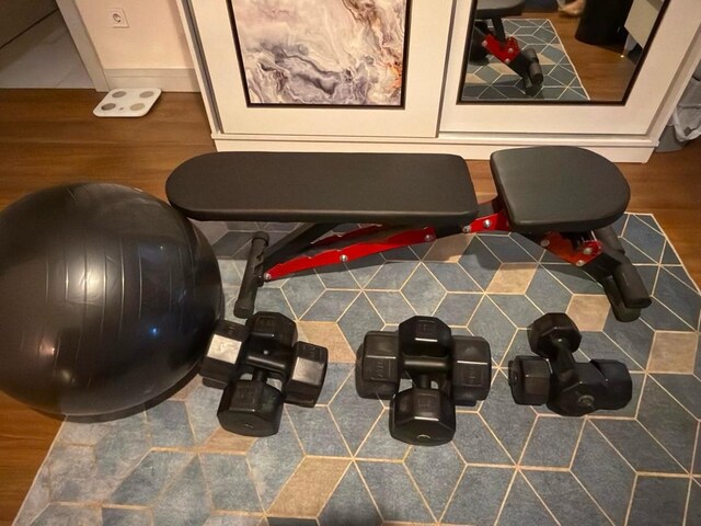 Home Gym Equipment Bundle Includes