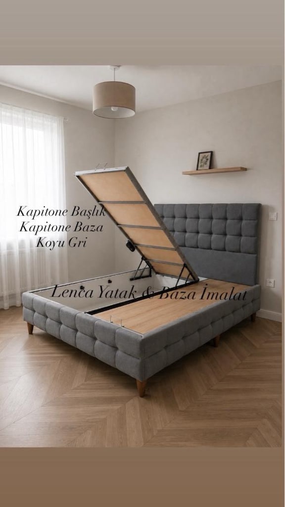 SIFIR ÜRETİM BAZA ve BAŞLIK Her Ölçü Yapılır Çift Kİşilik - 2