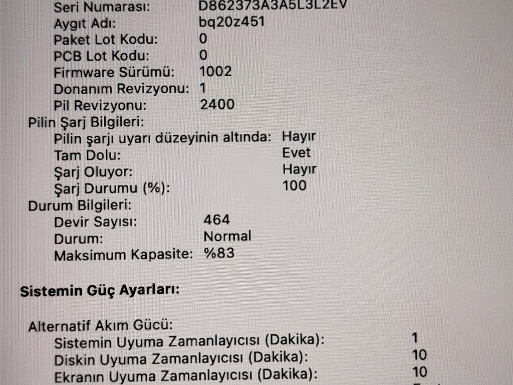 MacBook PRO M2 8GB RAM 256GB SSD PİL DEVRİ 464 HATASİZ - 7
