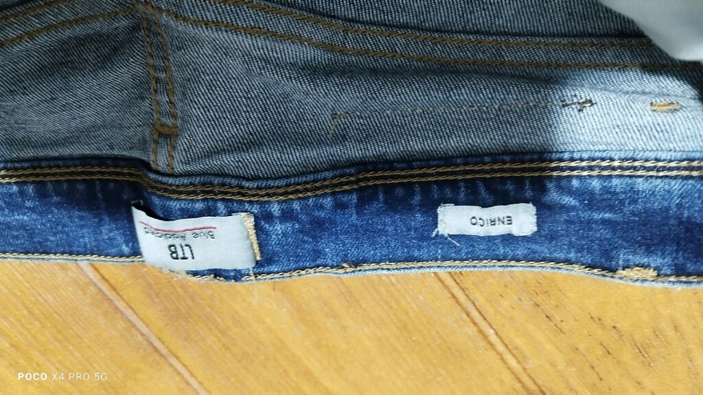 #Little Big jeans pantolon Mağazasında pahalıdır..Eni çekilince 40 - 7